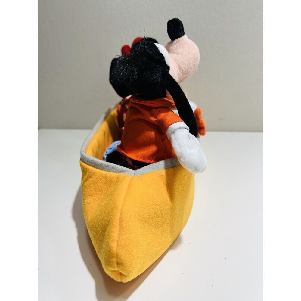Disney Cruise Line Boat Set Minnie Mickey & Goofy Vintage Rare Yellow Plush - Picture 5 of 11